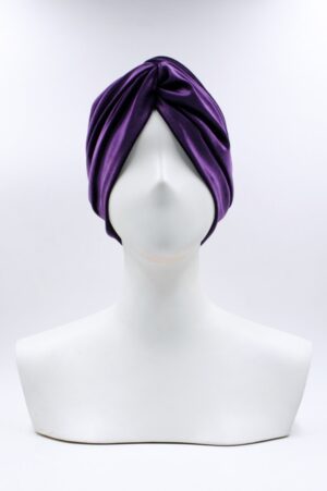 Turbante Elsa Velluto Viola