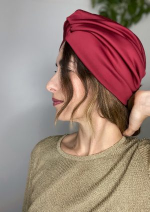 Turbante Elsa Confort Rubino