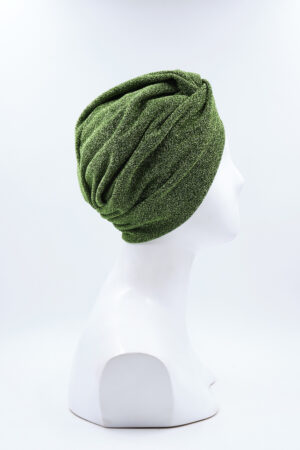 Turbante Elsa Glitter Lime