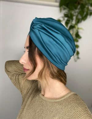 Turbante Elsa Confort Petrolio