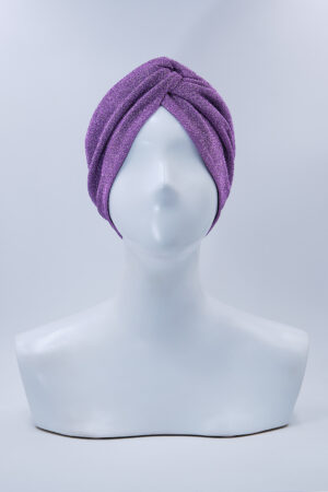 Turbante Elsa Glitter Glicine