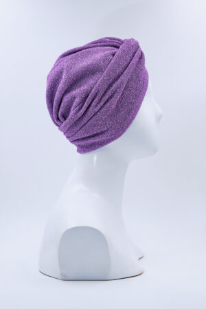 Turbante Elsa Glitter Glicine