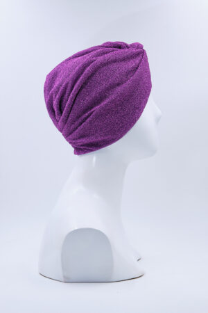 Turbante Elsa Glitter Purple