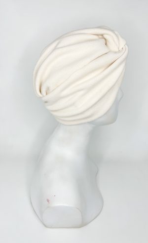 Turbante Elsa Cashmere Lana Avorio